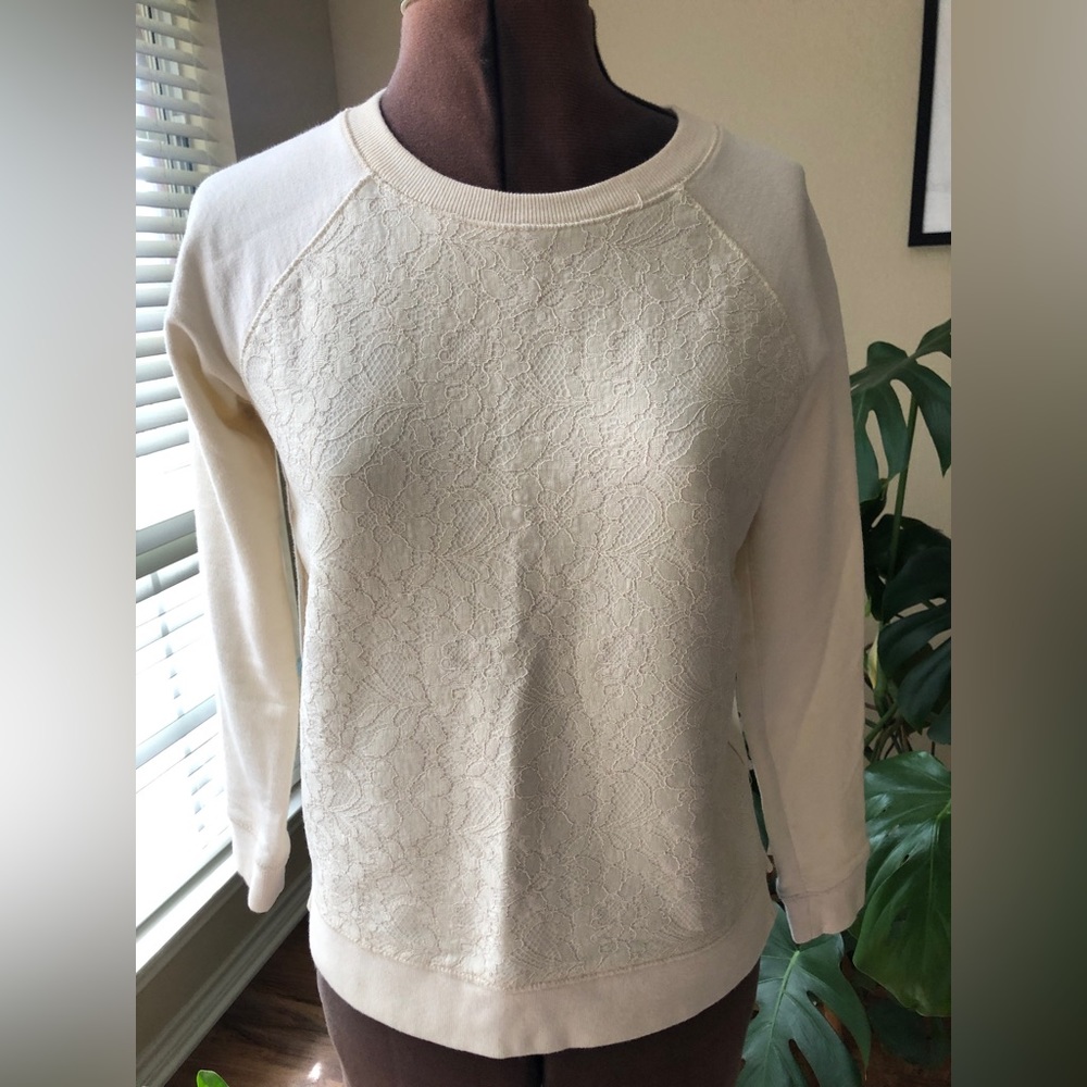 Ralph Lauren Front Lace Women’s Sweatshirt Size XS